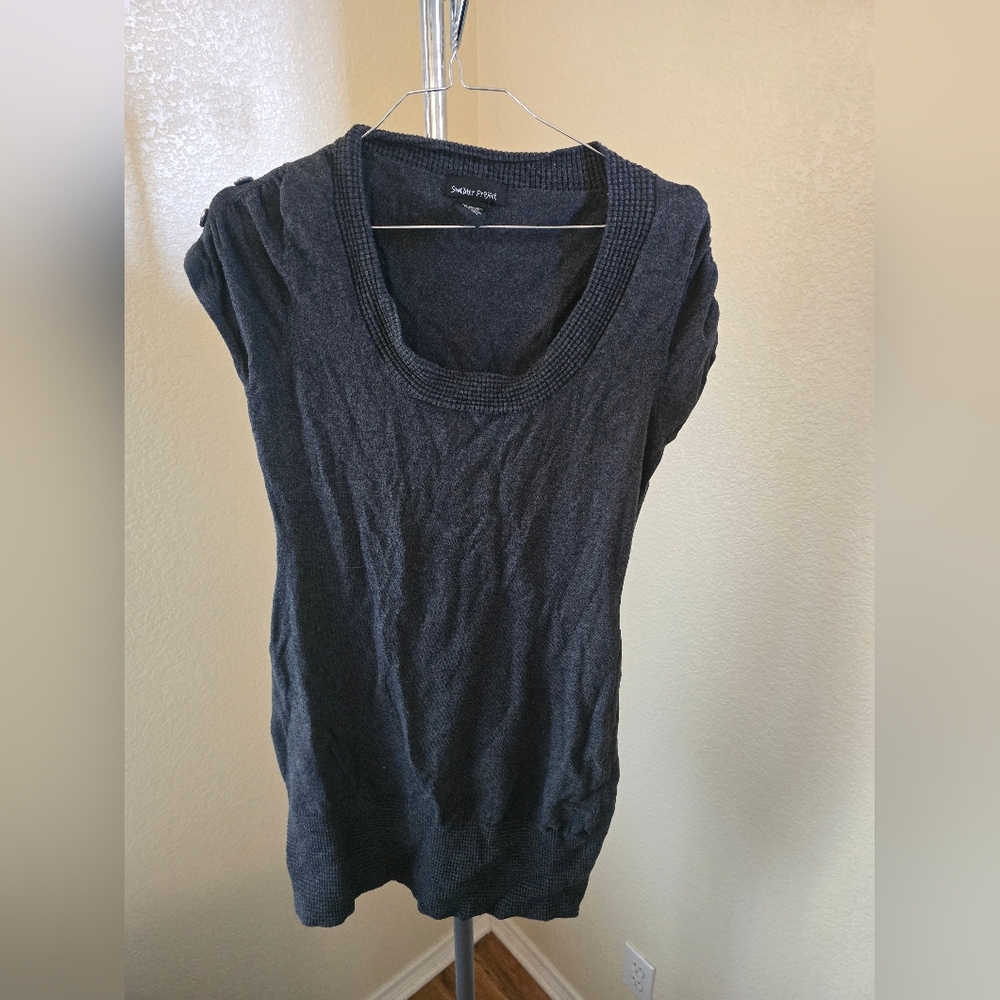 Sweater Project Short Sleeve Pullover Dress
